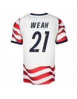 Yhdysvallat Timothy Weah #21 Kotipaita MM-kisat 2026 Lyhythihainen